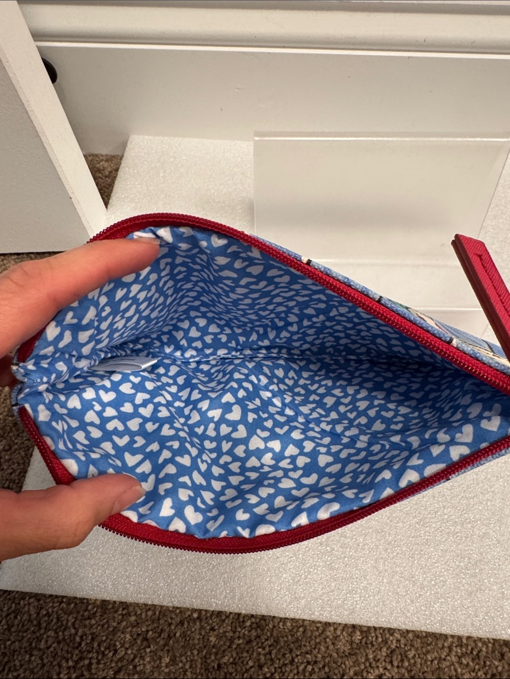 Brighton love bow with love from me to you cosmetic makeup bag pouch - Picture 3 of 3